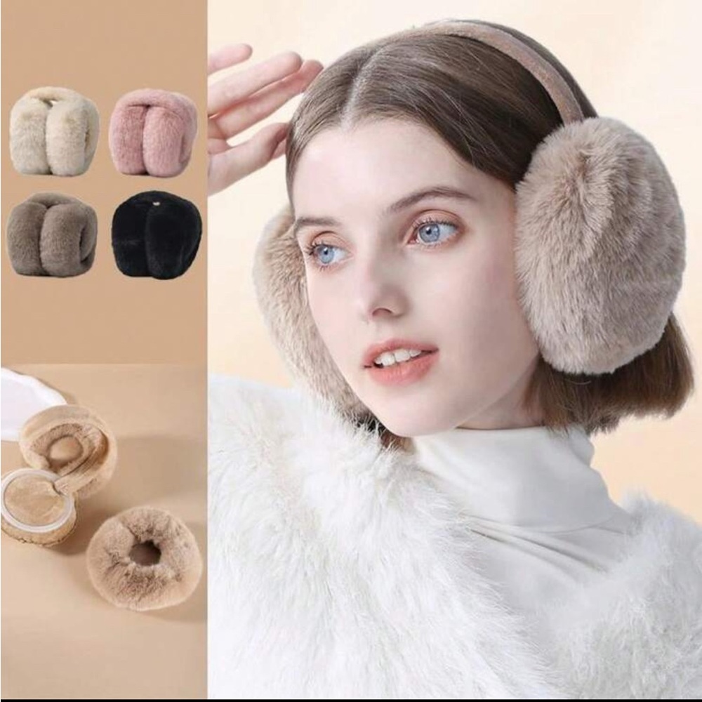 Elegant Black Faux Fur Women's Accessory - Picture 2 of 7